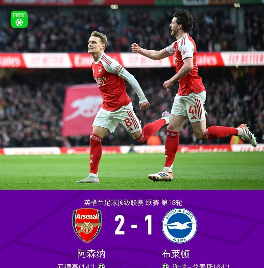 澳门新葡京娱乐城官网_阿森纳主场告捷，厄德高表现抢眼